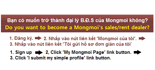 Mongmoi mời nhân viên kinh doanh căn hộ cho thuê tại Việt Nam